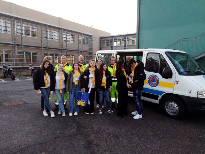 Gli studenti del Fumagalli a scuola di Protezione civile