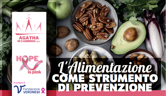 Agatha in cammino, il 6 un incontro sul tema dell’alimentazione come strumento di prevenzione