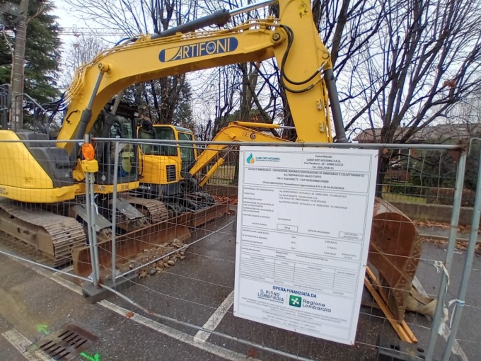 Imbersago: avviati i lavori per la dismissione del depuratore