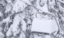 Troppa neve sulle montagne bergamasche: impianti fermi
