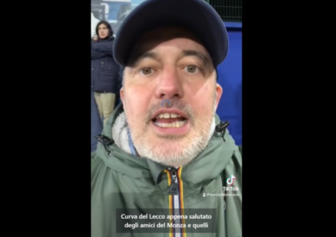 Derby Lecco Como: sugli spalti anche Konrad il Brianzolo