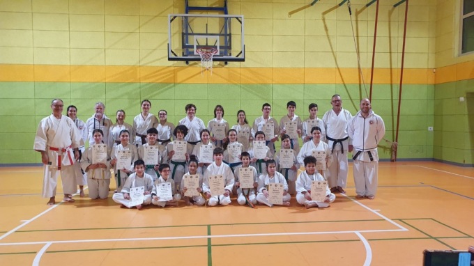 La Valletta Brianza, esami di passaggio di cintura per il Sankukai Belotti