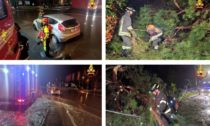 Meratese colpito dal Maltempo: decine di interventi dei pompieri. Mezza Lombardia allagata