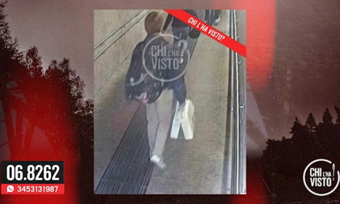 Scomparso, ripreso in stazione Centrale