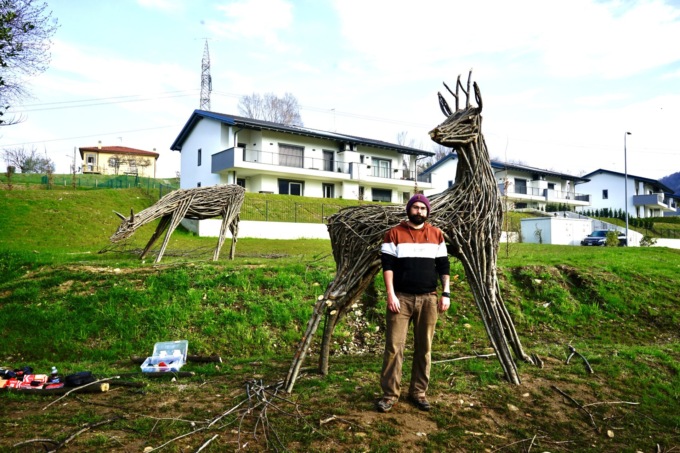 Con la Land Art nasce il “Parco dei caprioli”