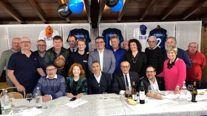 Ivan Ramiro Cordoba alla cena dell’inter Club Angelo Moratti