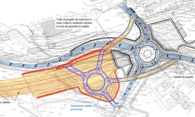 Cantieri di Pedemontana, da giugno cambierà la viabilità