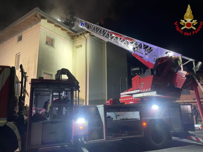 Incendio in abitazione, dichiarata inagibile