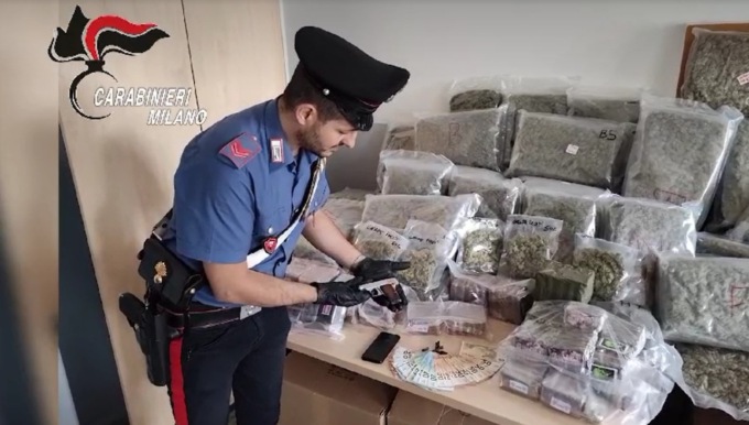 Traffico di droga, 11 arresti