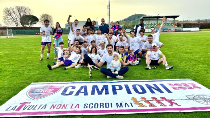 La Prima volta non si scorda mai: il Revolutional Carvico vince il campionato