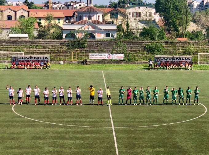 Calusco Calcio, una partita interminabile ma i biancoverdi alla fine la spuntano