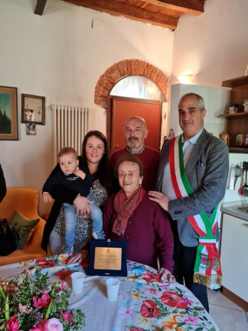 Grande festa per i 100 anni di Maria Casiraghi