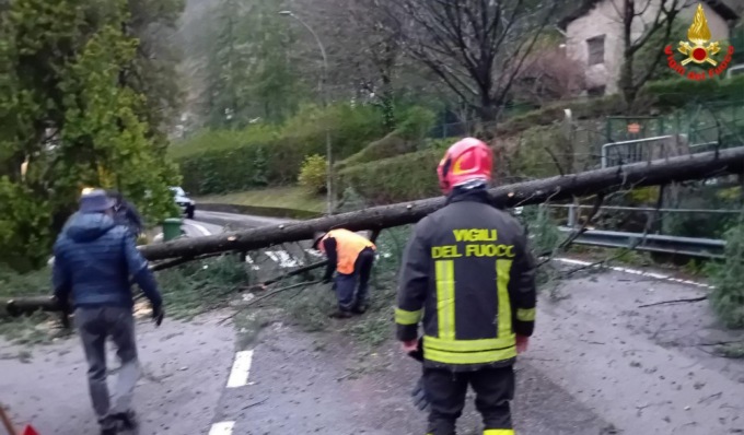 Maltempo, 15 interventi nella notte in Provincia e 865 in tutta la Regione dall’inizio dell’emergenza