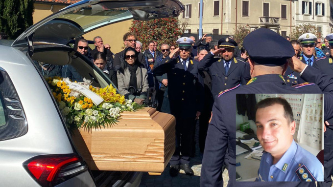 Straziante addio al Comandante Giovanni Perri