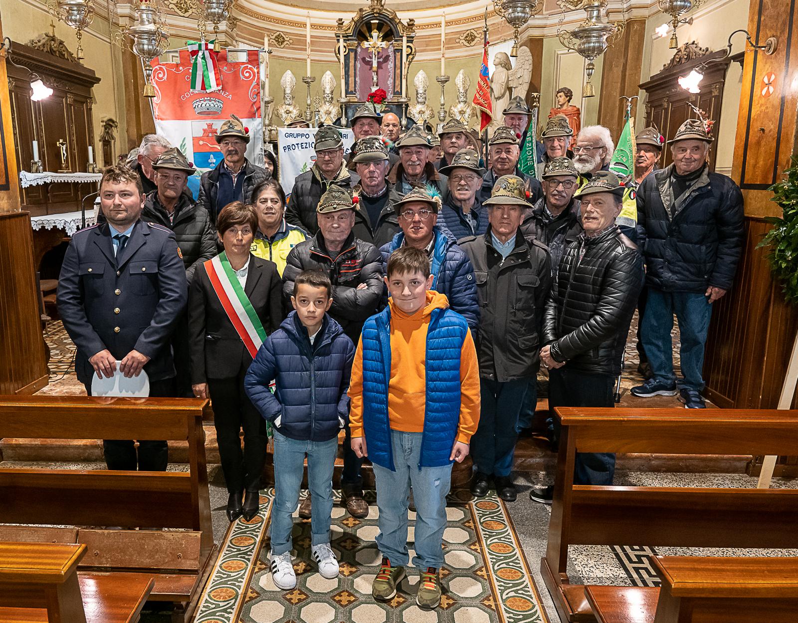 Baita crollata: la Liberazione si festeggia in chiesa