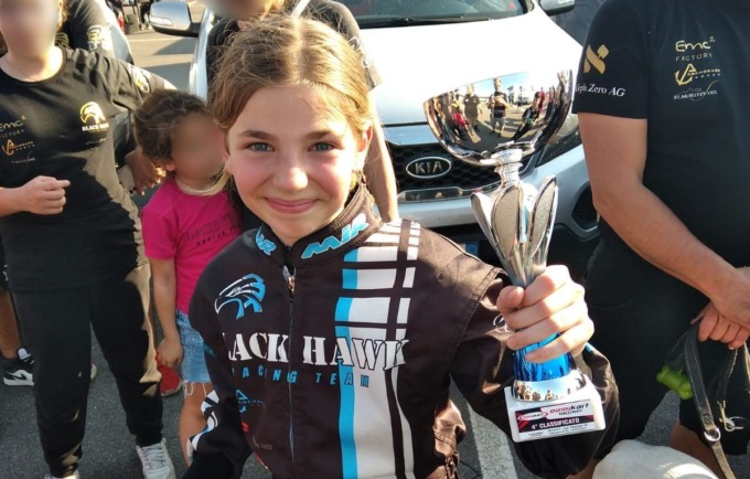 Greta Galliani protagonista di una grande rimonta, ai piedi del podio sul Cremona Circuit