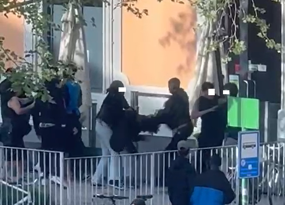 Maxi rissa in stazione, all’arrivo delle forze dell’ordine i ragazzi si disperdono