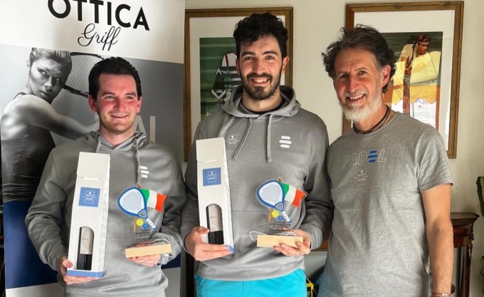 Padel, successo di Daniele Sironi e Filippo Moroni nel torneo di Merate FOTO