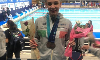 Nuoto sincronizzato, medaglia di bronzo per Alice Zadek ai campionati europei