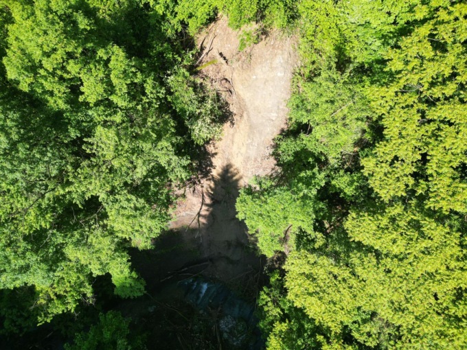 Due grosse frane preoccupano la Val San Martino LE FOTO
