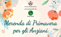 Merenda con gli anziani e con gli Alpini