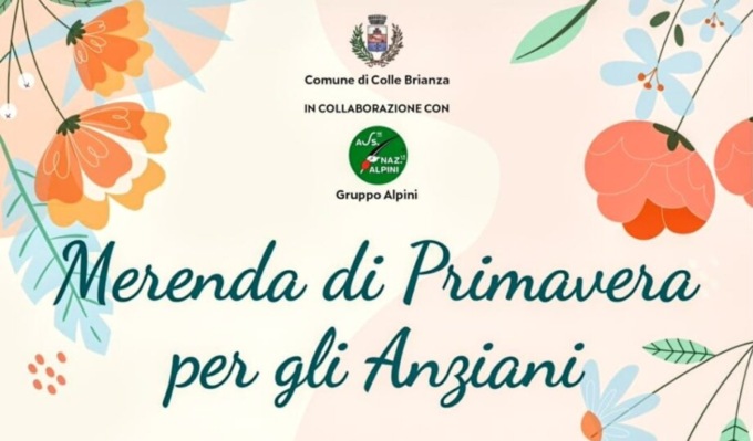 Merenda con gli anziani e con gli Alpini