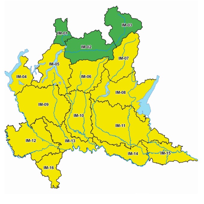 Maltempo, è allerta gialla nel lecchese