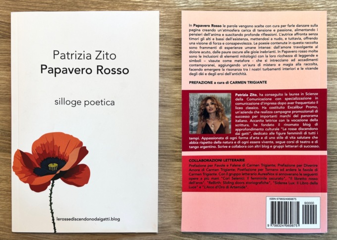 In edicola la prima raccolta di poesie di Patrizia Zito “Papavero rosso”
