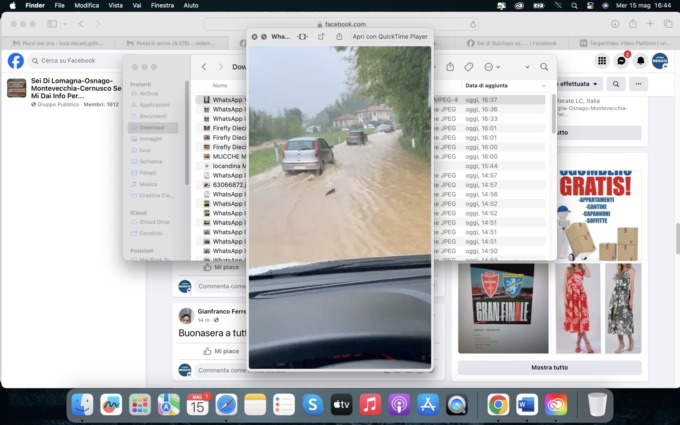 Maltempo, tanti i danni anche nel meratese