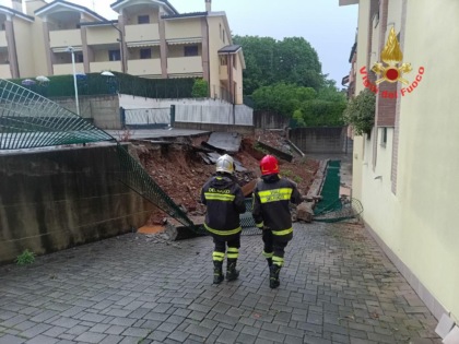 Maltempo, esondata la Molgoretta ed evacuate tre famiglie