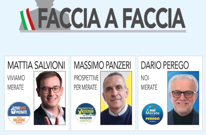 Giovedì sera il confronto tra i candidati sindaci di Merate