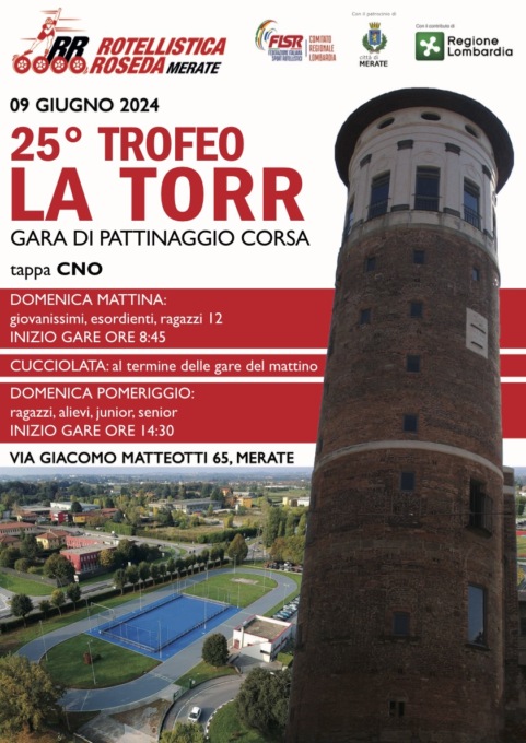 Trofeo La Torr, appuntamento il 9 giugno per la 25esima edizione