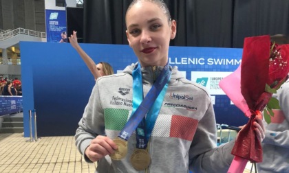 Calco, Alice Zadek conquista l'europeo di nuoto sincronizzato con l'Italia