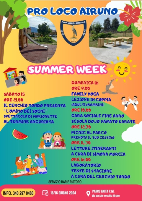 Summer Week con Pro Loco Airuno