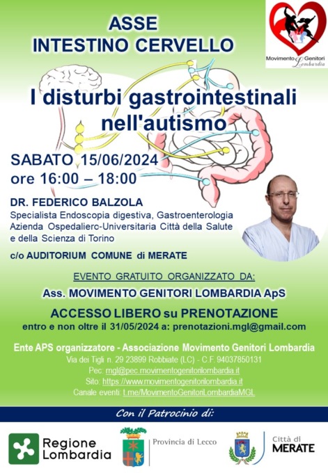 A Merate si parla di “Asse intestino – cervello”