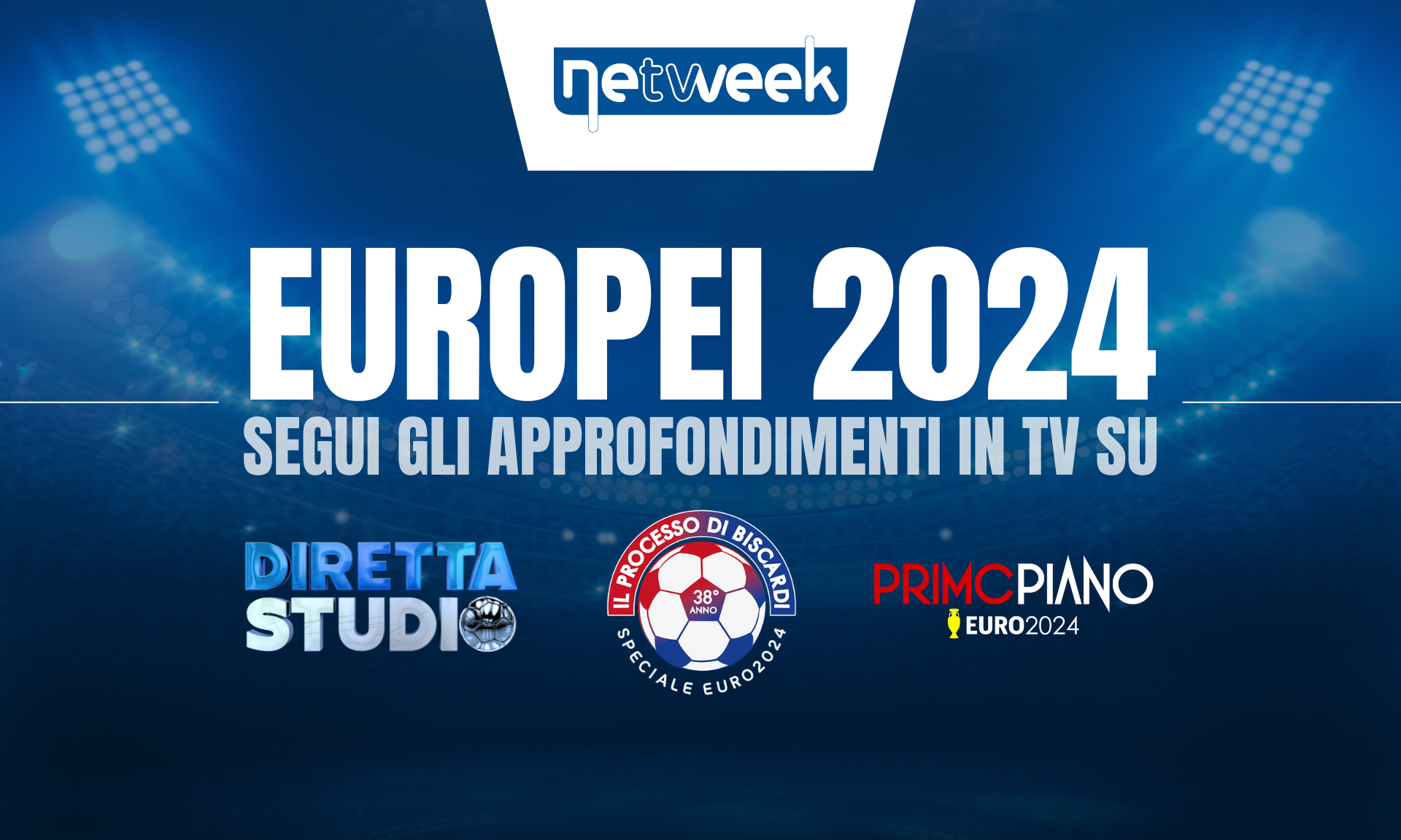 Segui gli europei di calcio con Telecity tre programmi tv di