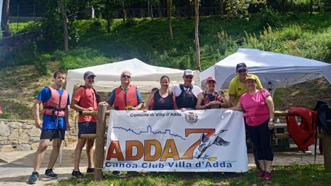 Canoa Club Adda7, prove libere per conoscere il fiume da un’altra prospettiva LE FOTO