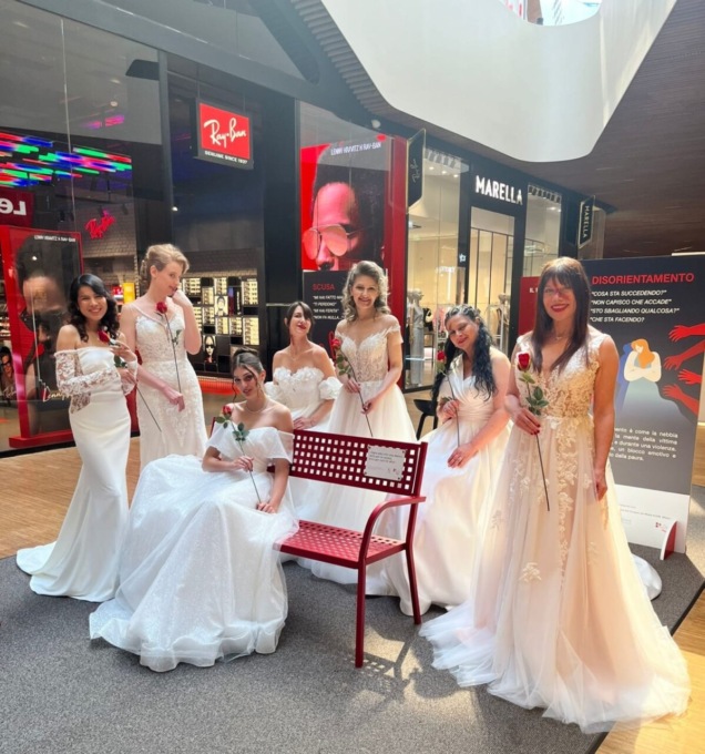 Fiorenza Ravasio sfila per la lotta alla violenza sulle donne