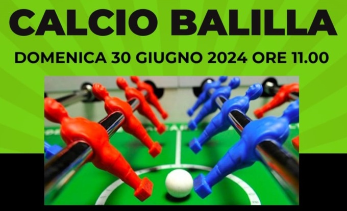 Torneo di calcio balilla in arrivo a Paderno