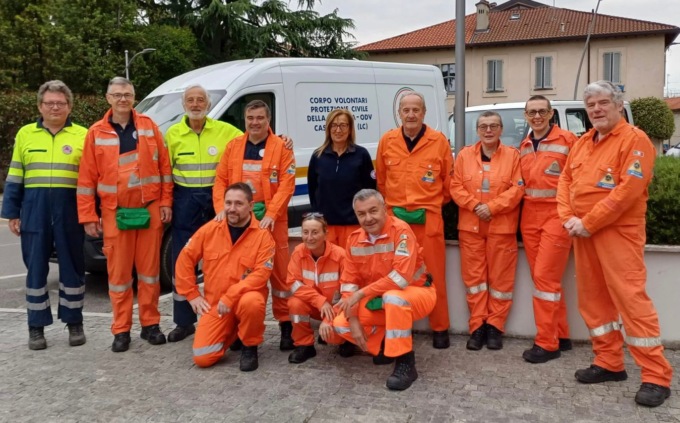 “Fiumi sicuri”, intervento della Protezione civile sul Rio Molgorana a Casatenovo