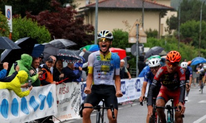 Giro della Brianza, il bergamasco Thomas Gamba si impone sulle strade lecchesi