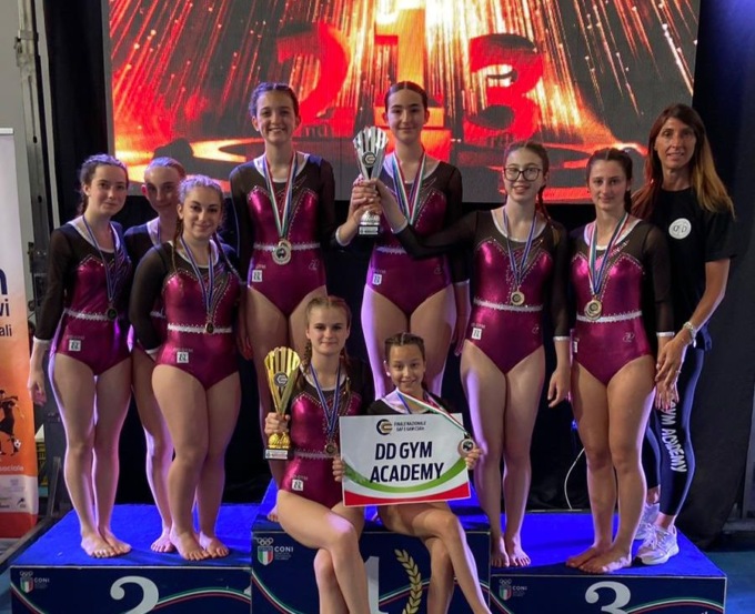 Le atlete della DD Gym Academy alle finali nazionali di ginnastica artistica FOTOGALLERY