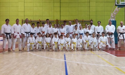 Esami di passaggio di grado per gli atleti dell'Asd Bushi Karate-Do