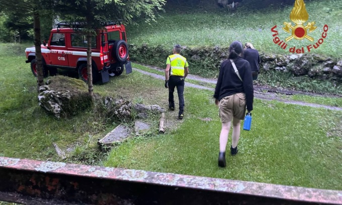 Disperse in montagna, salvate