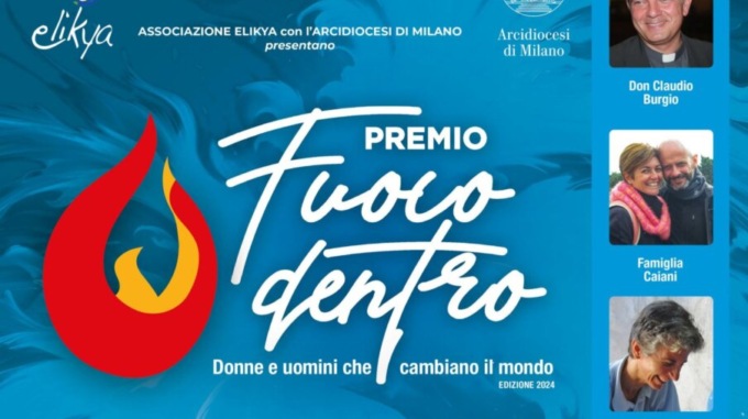 A Merate la consegna del premio “Fuoco dentro – Donne e uomini che cambiano il mondo”