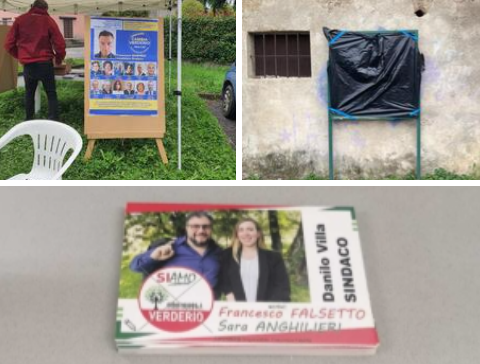 Elezioni Verderio tra veleni e polemiche: il caso della bibliotecaria, la difesa e i manifesti abusivi
