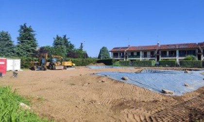 A Merate la pista di pump track prende forma