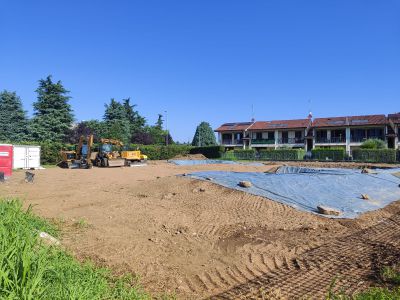 A Merate la pista di pump track prende forma