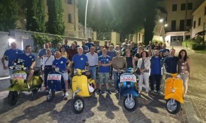 Il Vespa Club Bulciago festeggia 10 anni di fondazione LE FOTO