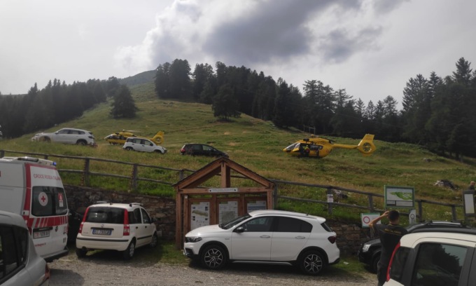 Esplosione durante il pranzo, cinque coinvolti IL VIDEO